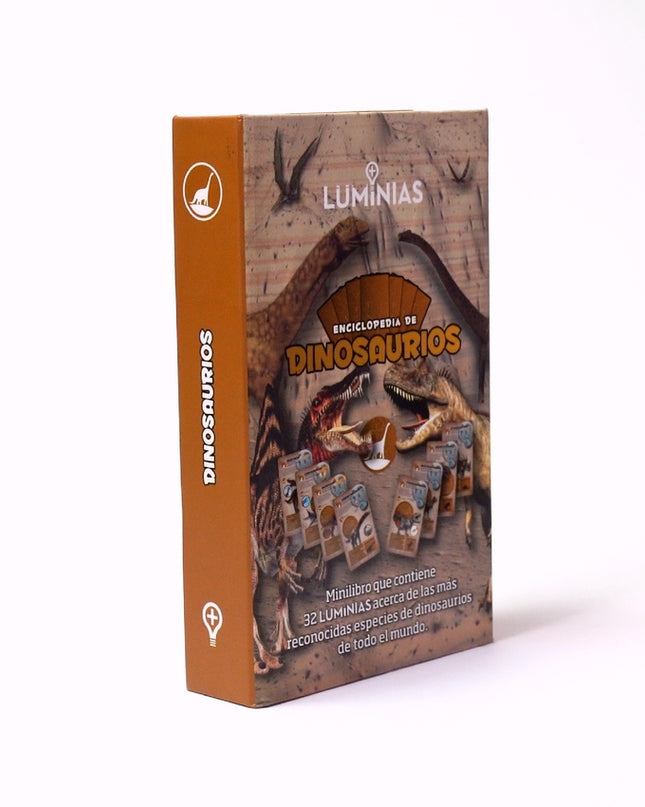 Enciclopedia De Dinosaurios (estuche Con 32 Cartas)