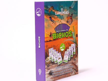Enciclopedia De Bichos (estuche Con 32 Cartas)