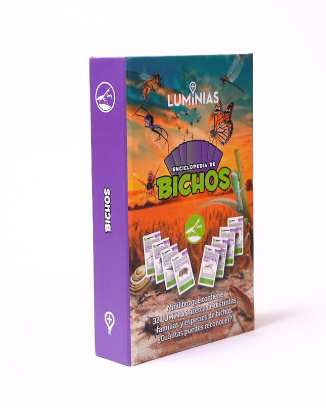 Enciclopedia De Bichos (estuche Con 32 Cartas)