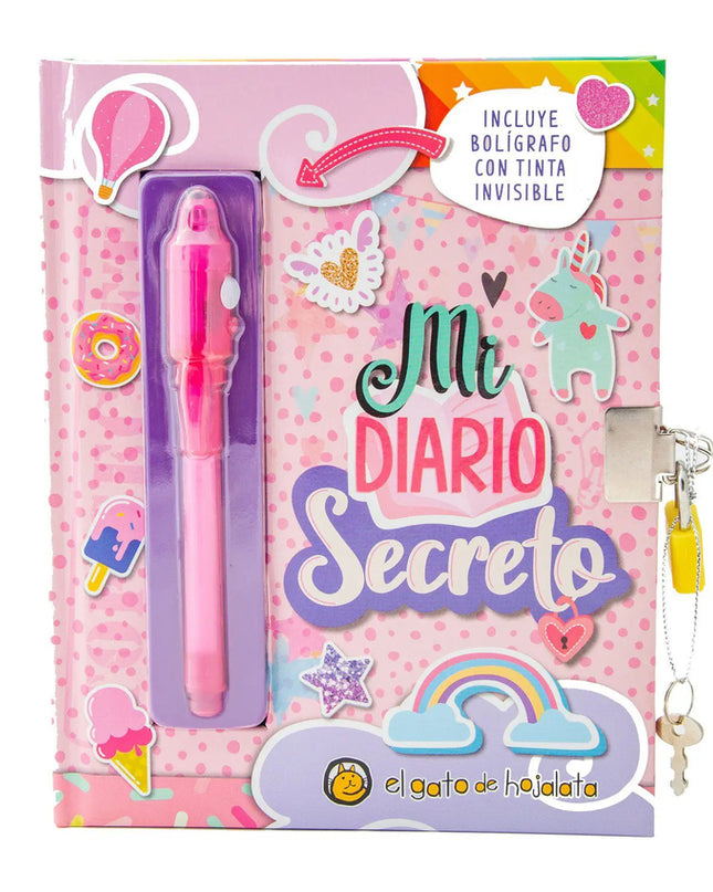 Mi Libro Diario Secreto (rosa)