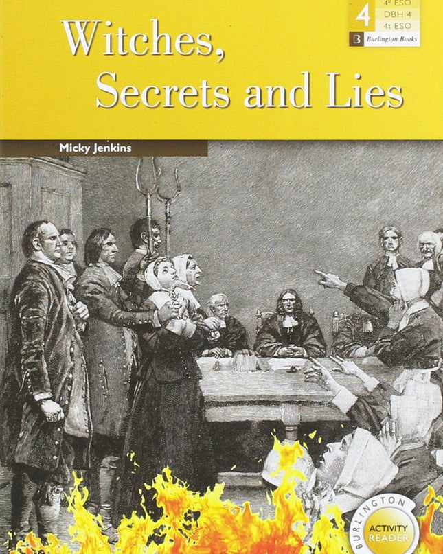 Witches Secrets And Lies 4º Eso Burlington Activity Readers