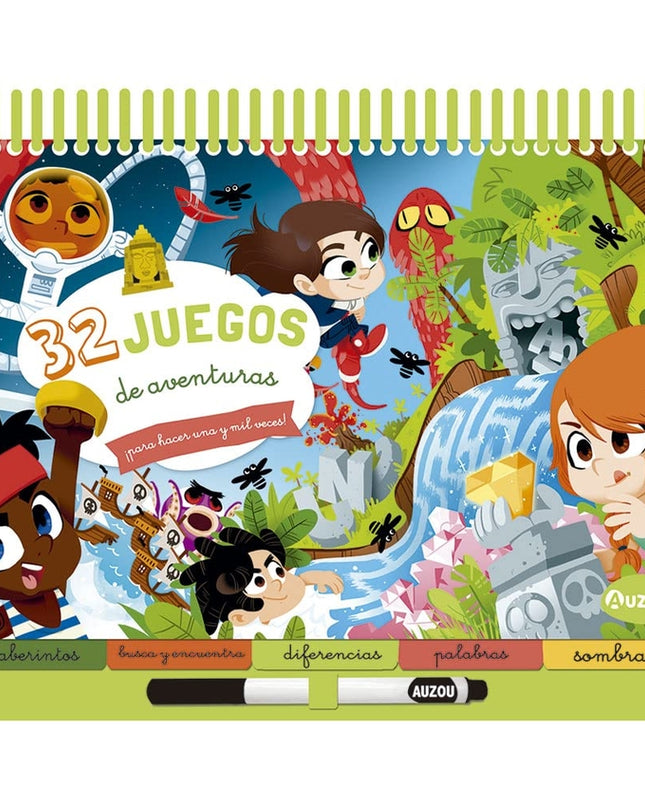 Busca Y Encuentra. 32 Juegos De Aventuras Para Hacer Una Y Mil Veces. Bloc Con Anillas