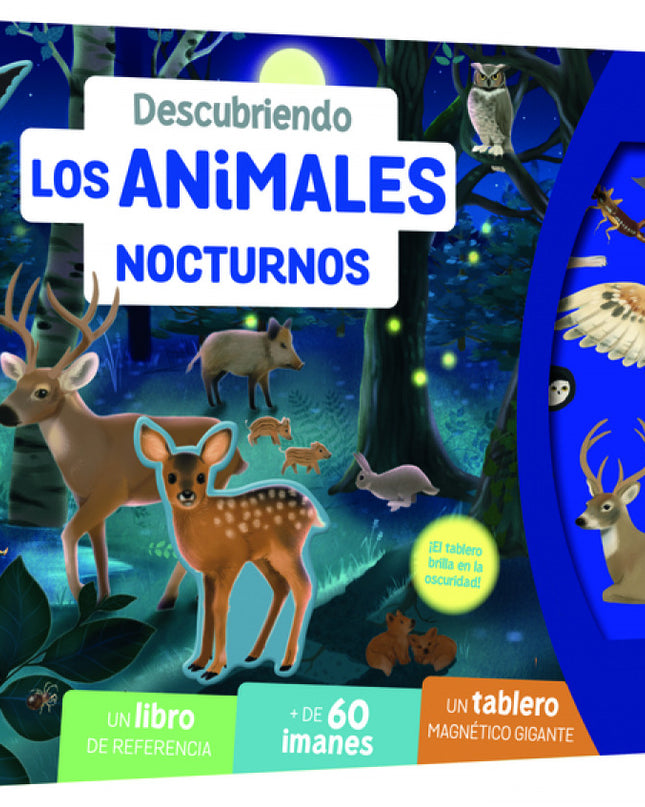 Descubriendo Los Animales Nocturnos. Tablero Magnético