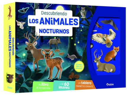 Descubriendo Los Animales Nocturnos. Tablero Magnético