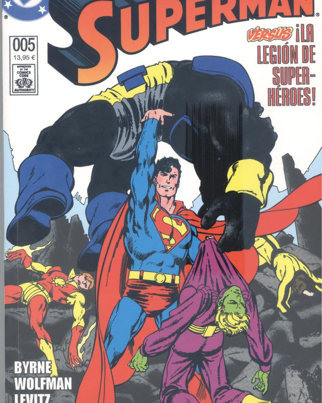 Biblioteca Superman 5: La Legión De Superhéroes