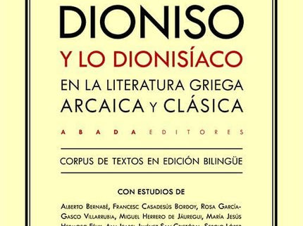 Dioniso Y Lo Dionisíaco