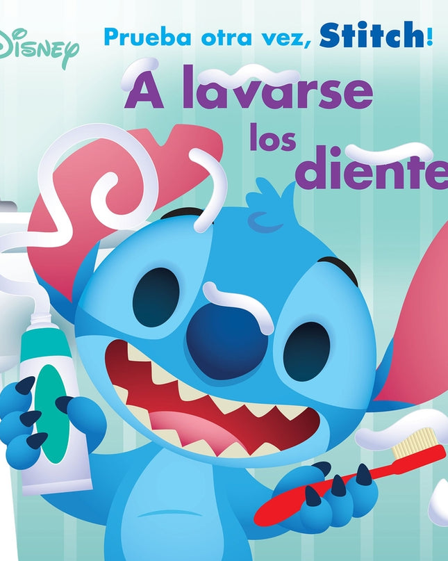 Stitch. A Lavarse Los Dientes