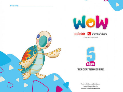 Proyecto Wow 5 Años Carpeta 3 Trimestre