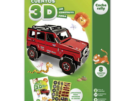Cuentos Para Imaginar Y Construir 3d - Coche Rally