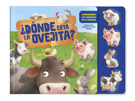 ¿donde Esta La Ovejita? - Piezas De Madera