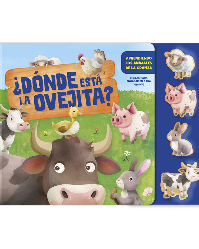 ¿donde Esta La Ovejita? - Piezas De Madera