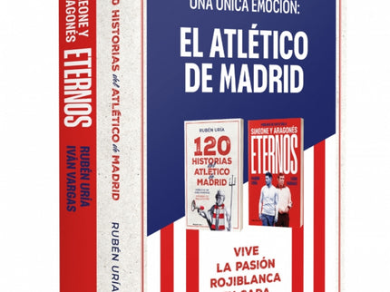 Pack 120 Historias Del Atletico De Madrid;eternos Simeone Y Aragones