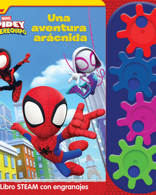 Una Aventura Aracnida. Libro Steam Con Engranajes Spidey