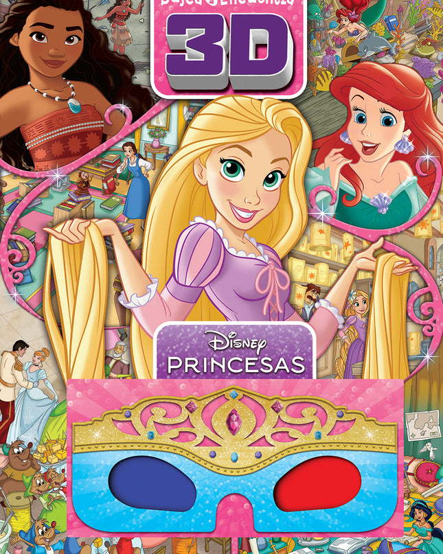 Busca Y Encuentra 3d Princesas Disney
