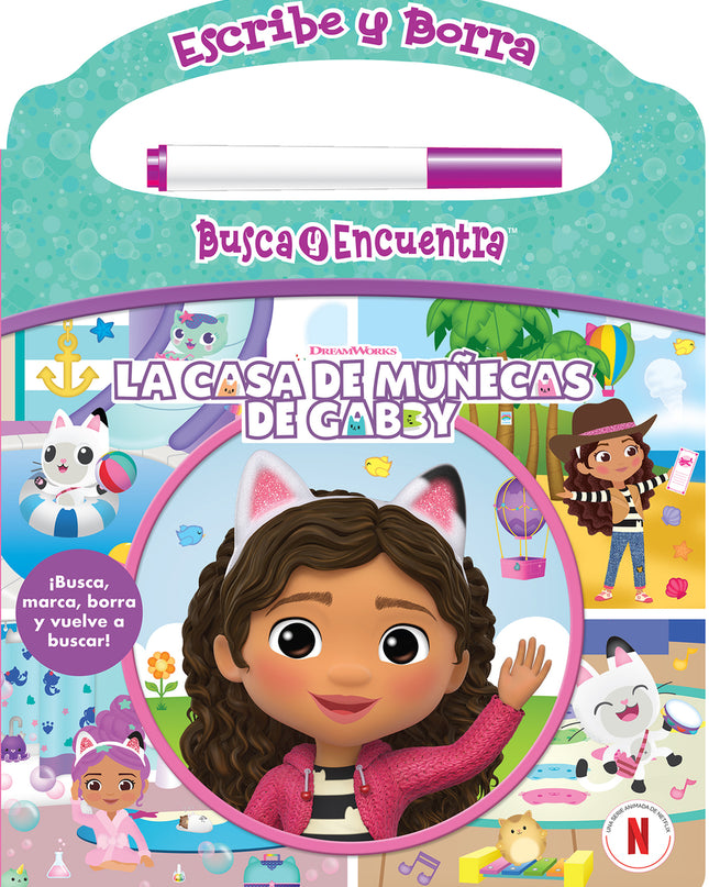 Escribe Y Borra La Casa De Muñecas De Gabby.